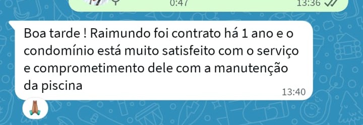 Depoimento da Síndica Andrea sobre Rai Piscina